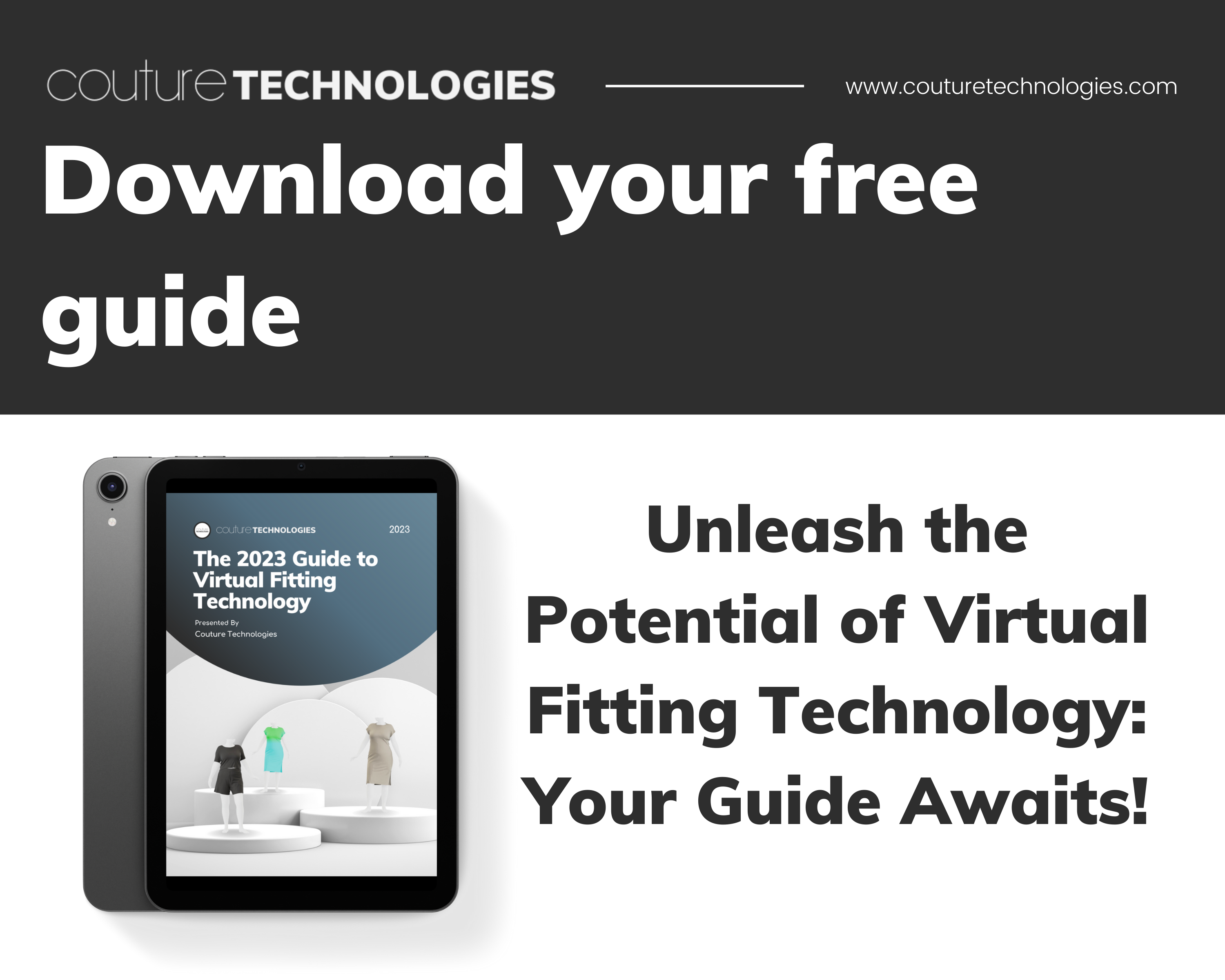 Unleash the Potential of Virtual Fitting Technology Your Guide Awaits! Email Header